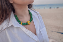 Load image into Gallery viewer, Amore Murano Necklace- Sunshine Yellow
